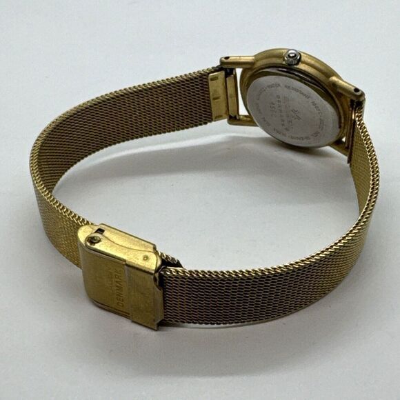 Skagen 45GG Women's Gold Tone Analog Dial Quartz Genuine Wrist Watch JNA568 - Picture 10 of 11